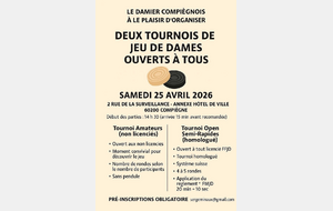 Tournoi amateurs  pour les joueurs non licenciés à la Fédération